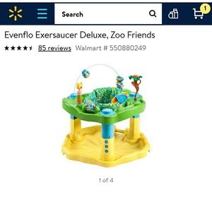 Baby excersaucer